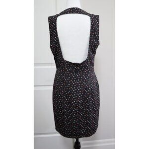 Zara Open back Floral Dress Large